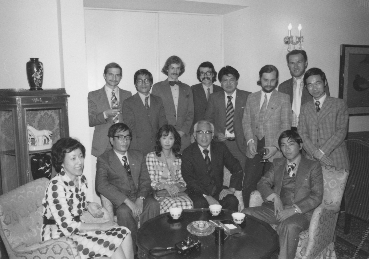 Przyjęcie w Ambasadzie Japonii (05.10.1976)